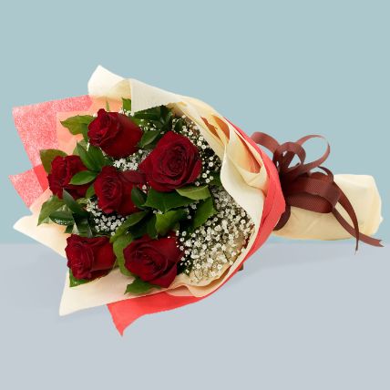 Beautiful Love Rose Bouquet: Anniversary Flowers 