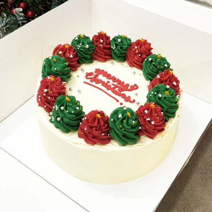 Christmas Tree Cake: Christmas Cakes 