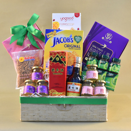 Delicious Treats Rectangular Chest Box: Gift Hampers 