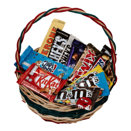 Flavourful Chocolates Basket: 