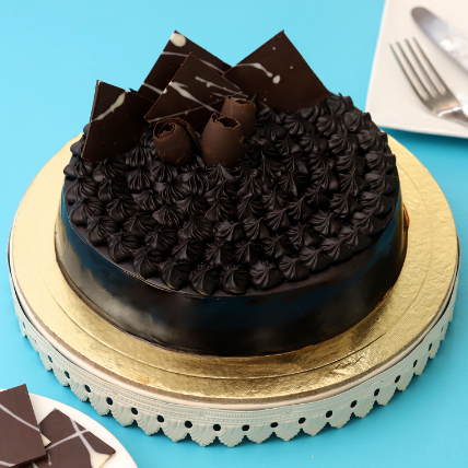 Fudge Brownie Cake: Birthday Cake 