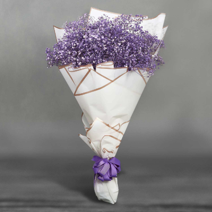 Grand Posy Of Purple Gypso: Same Day Delivery Gifts
