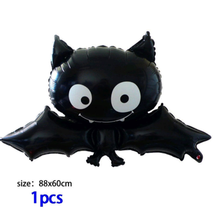 Halloween Bat Foil Balloon: Balloon Decorations 