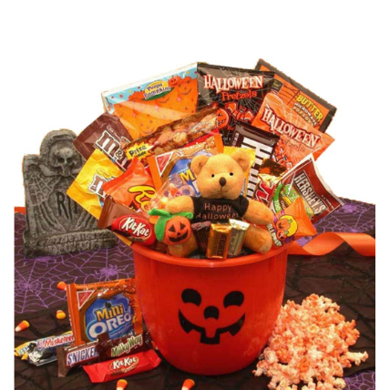 Halloween Jack O Lantern Basket: Halloween Gifts