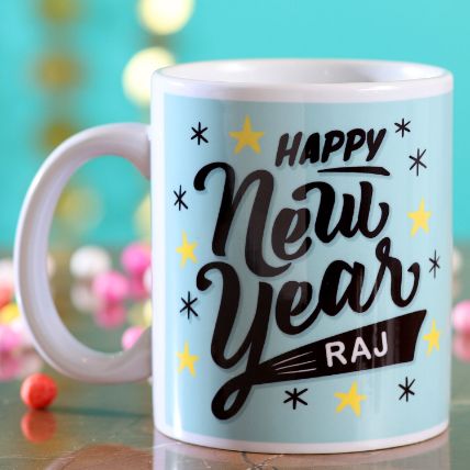 Happy New Year Personalised Mug: Personalised Gifts for Him