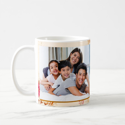 Happy Parents Day Personalised Mug: 
