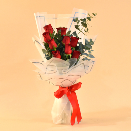Hot Red Roses Bouquet: Flower Delivery Philippines