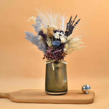 Mixed Preserved Flowers Arrangement: House Warming Gifts