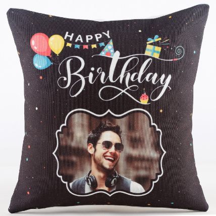 Personalised Birthday Celebration Cushion: 