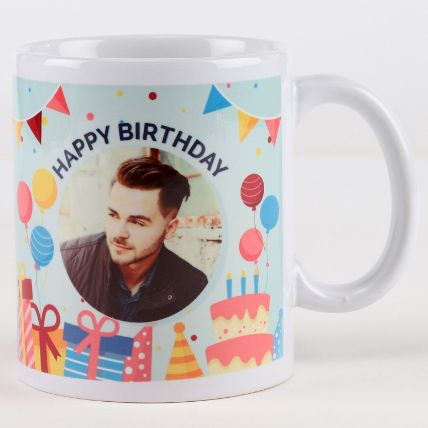 Personalised Birthday Celebration Mug: 