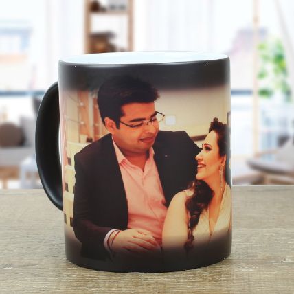 Personalised Couple Magic Mug: 