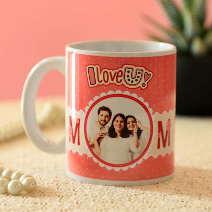Personalised Lovely Mom Mug: 