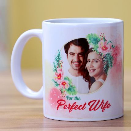 Personalised Perfect Wife Mug: 