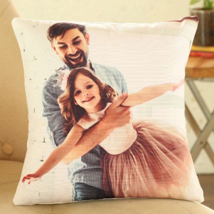 Personalised Sweet Daughter Cushion: Customized Gifts 