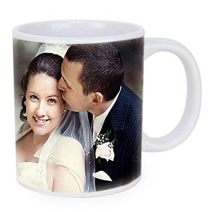 Personalized Couple Photo Mug: Birthday Gifts for Wife