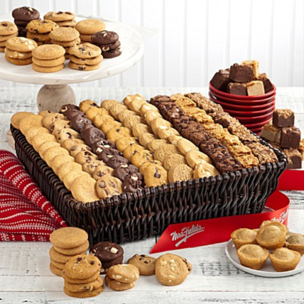 Sweets Treats Basket: Midnight Delivery Gifts