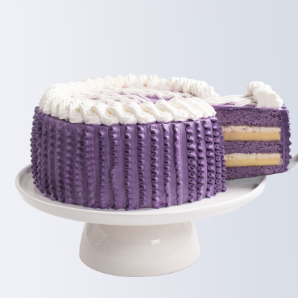 Ube Custard Cake: Anniversary Cakes 