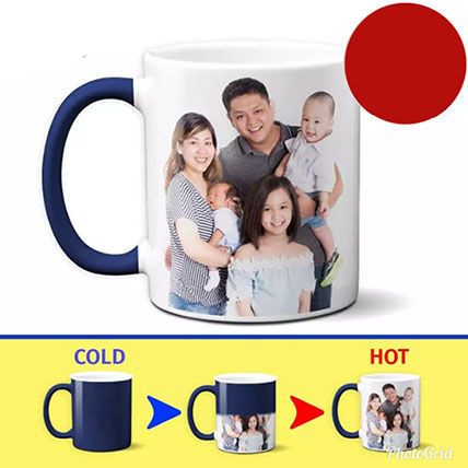 Unique Color Changing Personalized Mug: Personalised Gifts for Him