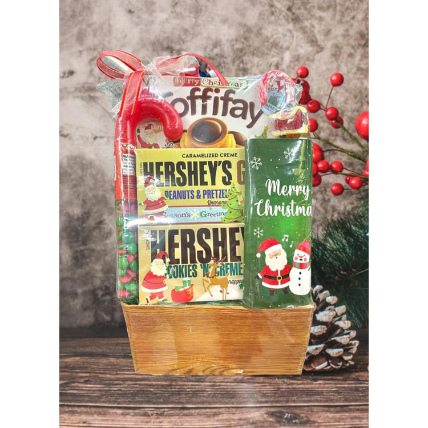 Hersheys Christmas Basket