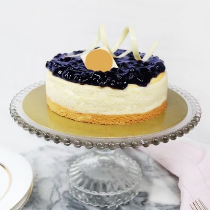 Irresistible Blueberry Chiboust Medium Cheesecake