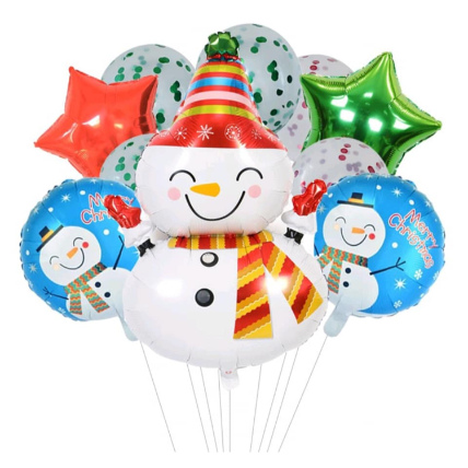 Snowman Theme Balloon Set