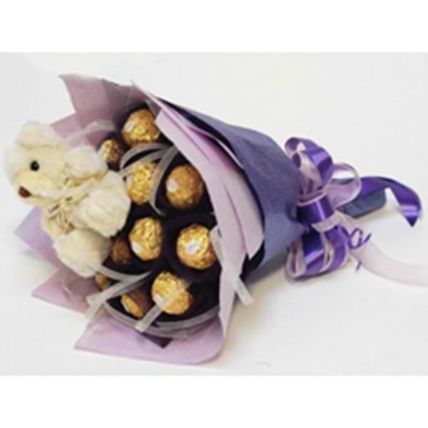 Teddy And Ferrero Purple Bunch