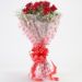 10 Exotic Red Roses Bouquet