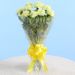 10 Lively Yellow Carnations Bouquet