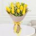 12 Yellow Tulips Bouquet