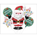 5 In 1 Merry Christmas Foil Balloon Set