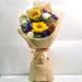 Appealing 12 Mixed Flowers Bunch