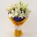 Beautiful 12 White Oriental Lilies Bouquet