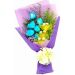 Blue Rose And Ferrero Bunch