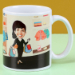 Caricature Personalised Office Mug