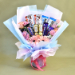 Delightful Mixed Flowers & Chocolates Bouquet