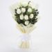 Elegant White Roses Bouquet