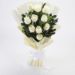 Elegant White Roses Bouquet