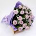 Eternal 12 Purple Roses Bouquet