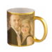 Golden Personalised Couple Mug