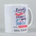 Happy Womens Day Personalised White Mug