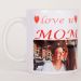 Love U Mom Personalised Picture Mug