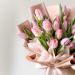 lovely pink n light pink tulips bouquet