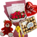 Lucky To Have U Red Roses Bouquet Hamper