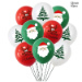 Merry Christmas Theme Balloons 15 Pcs