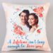 Personalised Lifetime Love Cushion