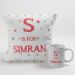 Personalised Starry Cushion And Mug Combo