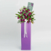Ravishing Mixed Flowers Cardboard Stand