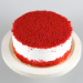 Red Velvet Fresh Cream Cake 1.5 Kg
