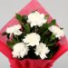 Soothing Charm 20 White Carnations Bunch