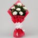 Soothing Charm 20 White Carnations Bunch